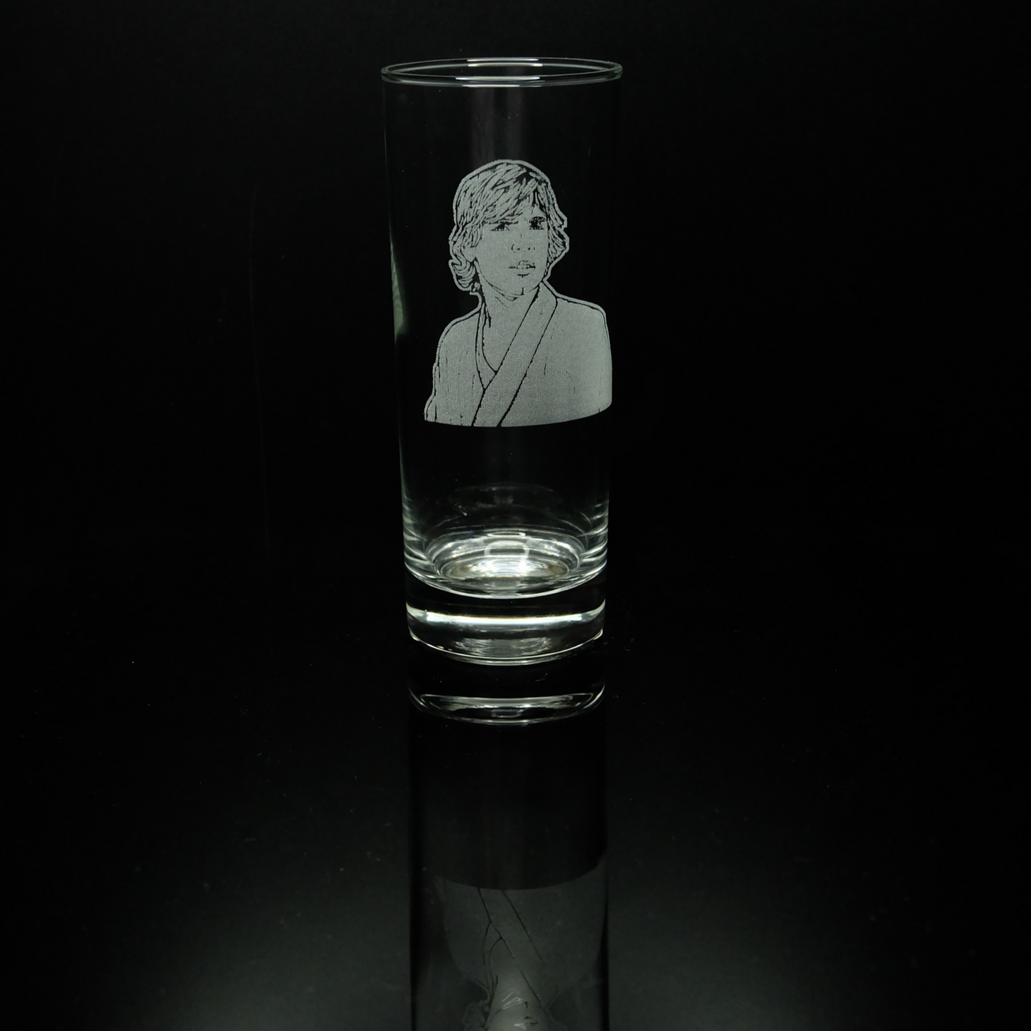 Luke Skywalker Glass