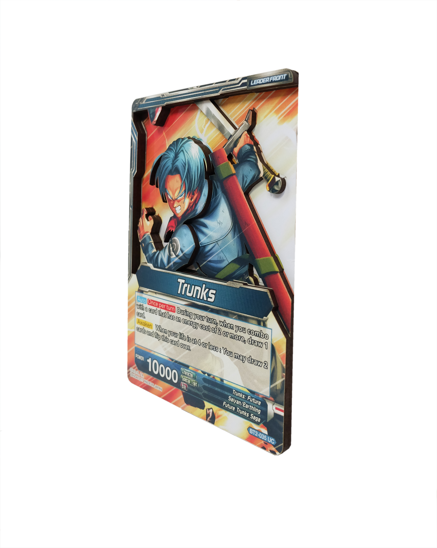 3D One Piece Trunks Jumbo Card