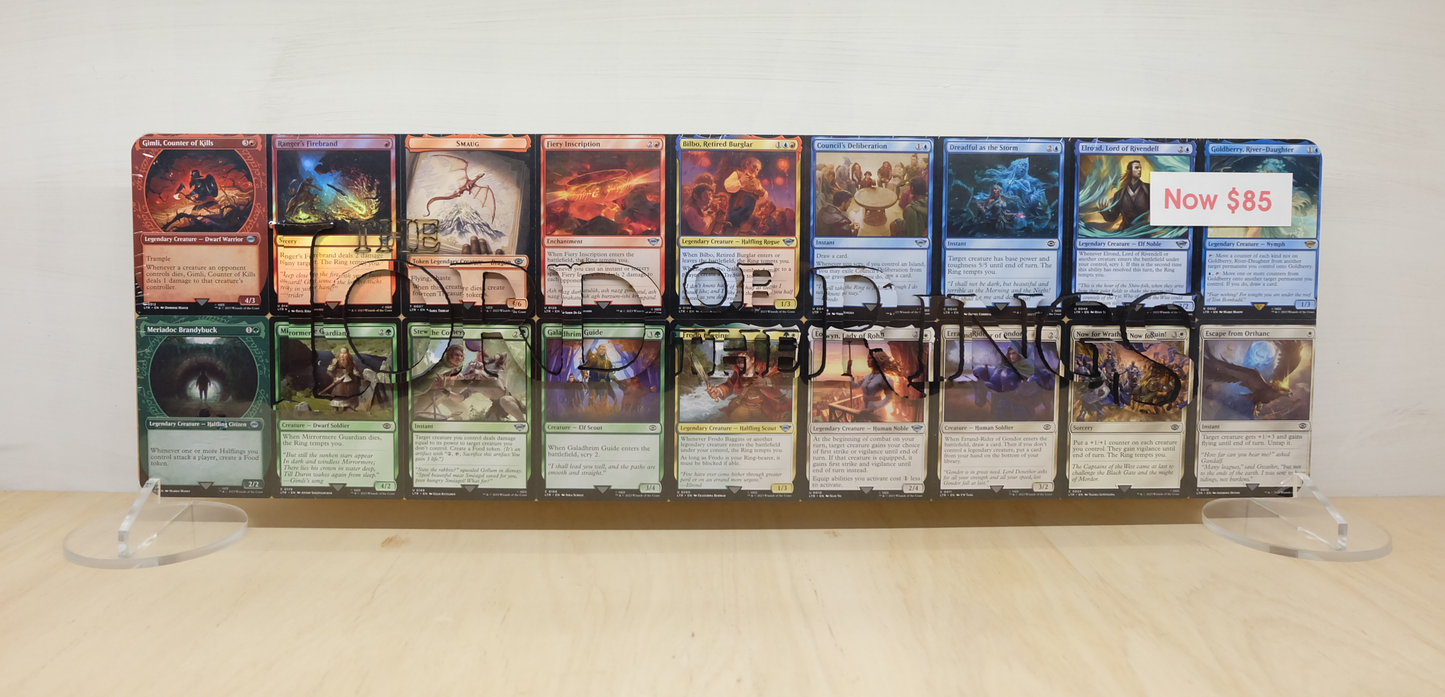Lord of the Rings Comic Board