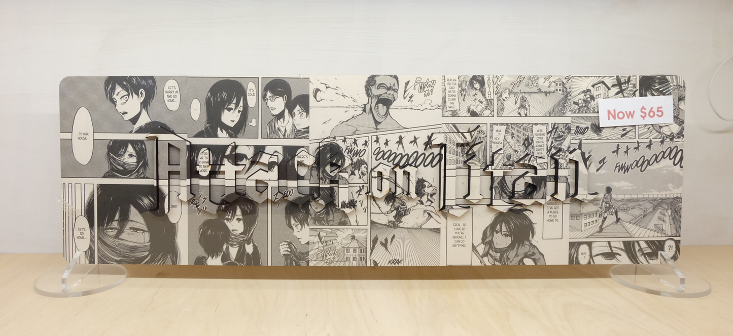 Attack on Titan Comic Board
