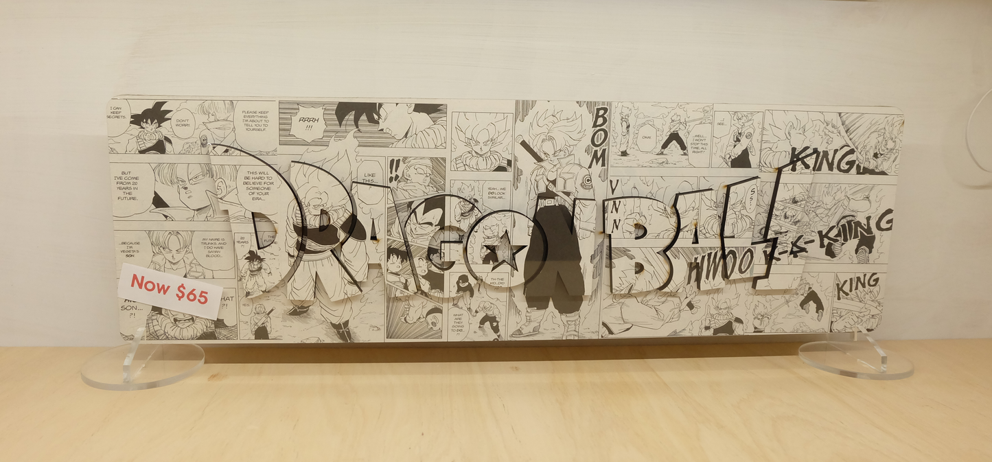Dragon Ball Comic Board