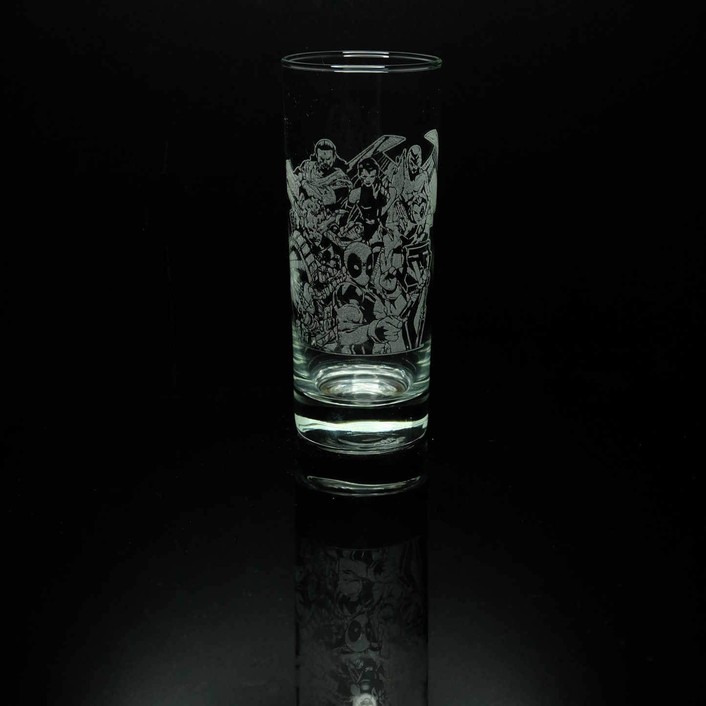 Deadpool X-Force Glass