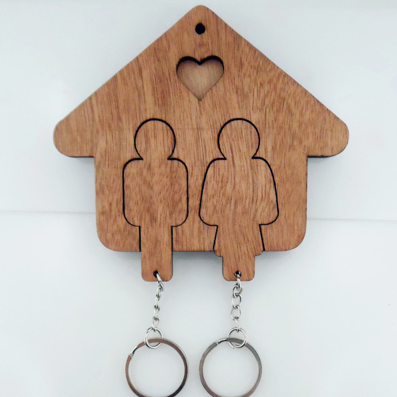 His & Hers - House with Keyrings