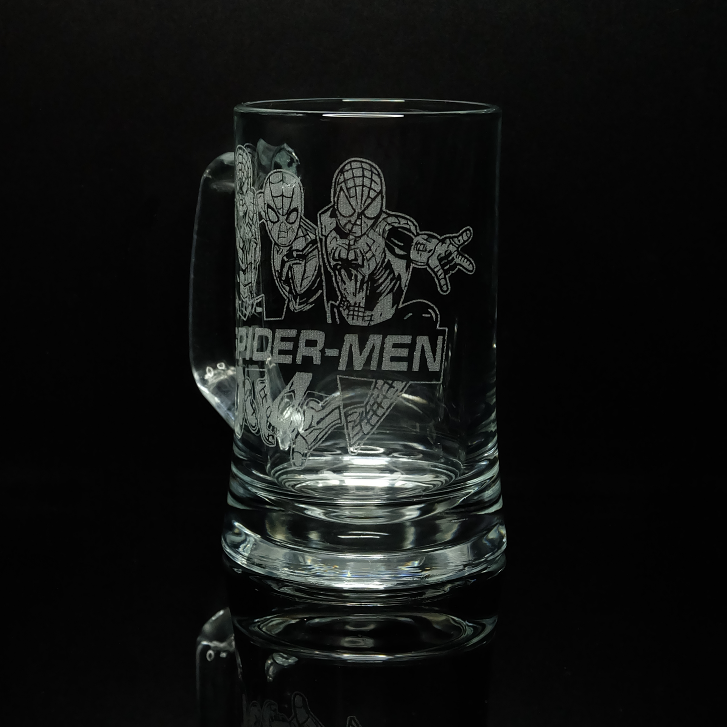 Spider Men Beer Mug