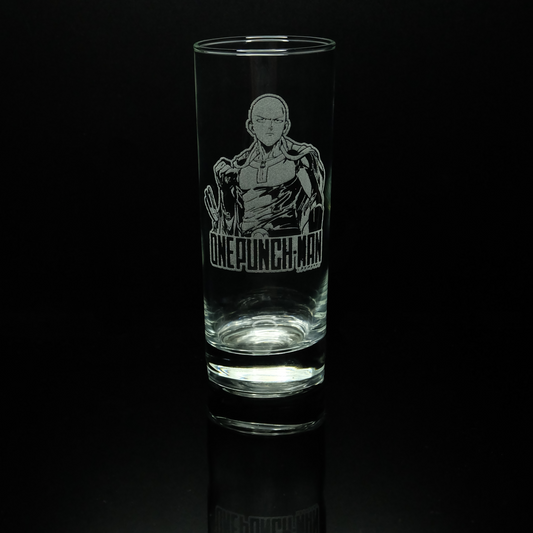 One Punch Man Glass