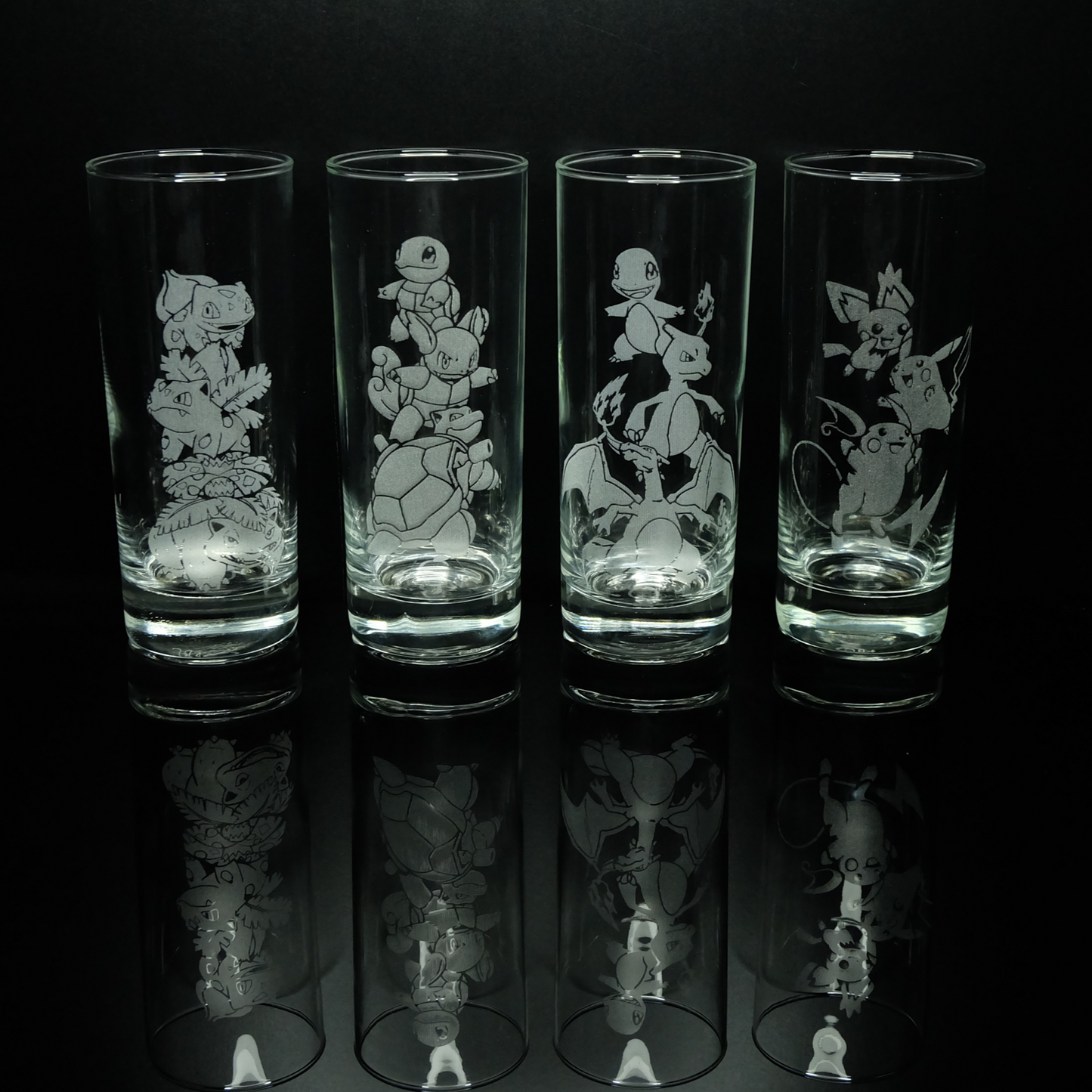 Pokemon Evolution's Glassware