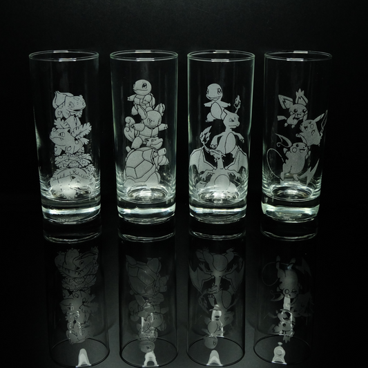 Pokemon Evolution's Glassware