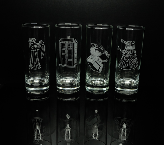 Doctor Who Glassware