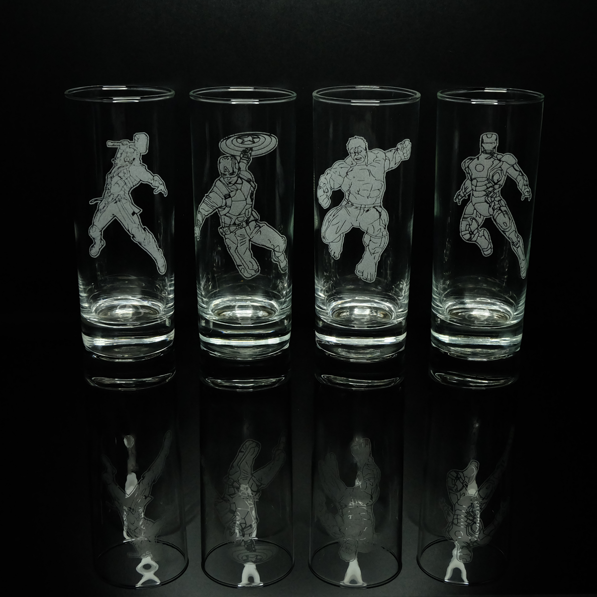 Hulk Glassware Avengers Glassware – Embrace Design