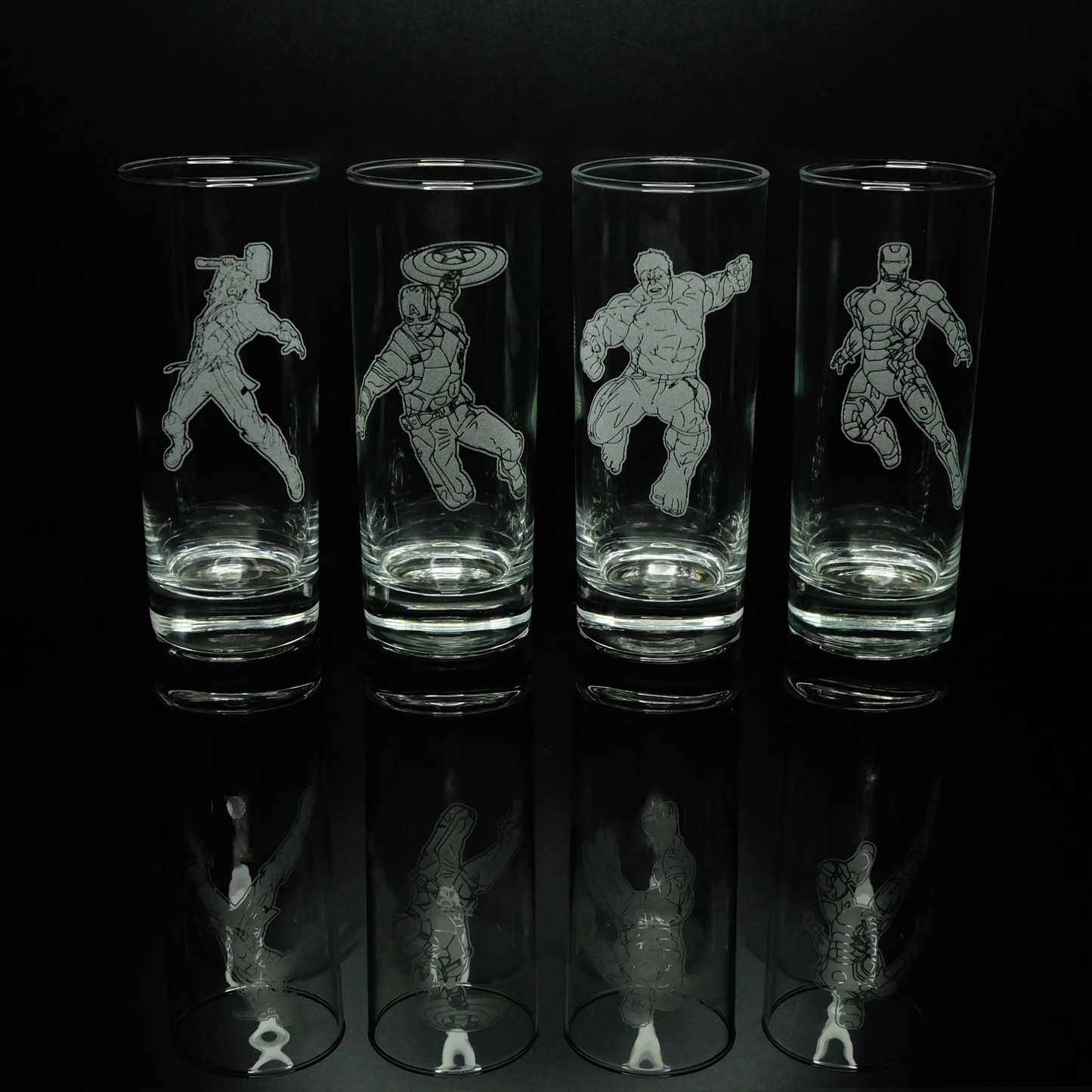 Avengers Glassware
