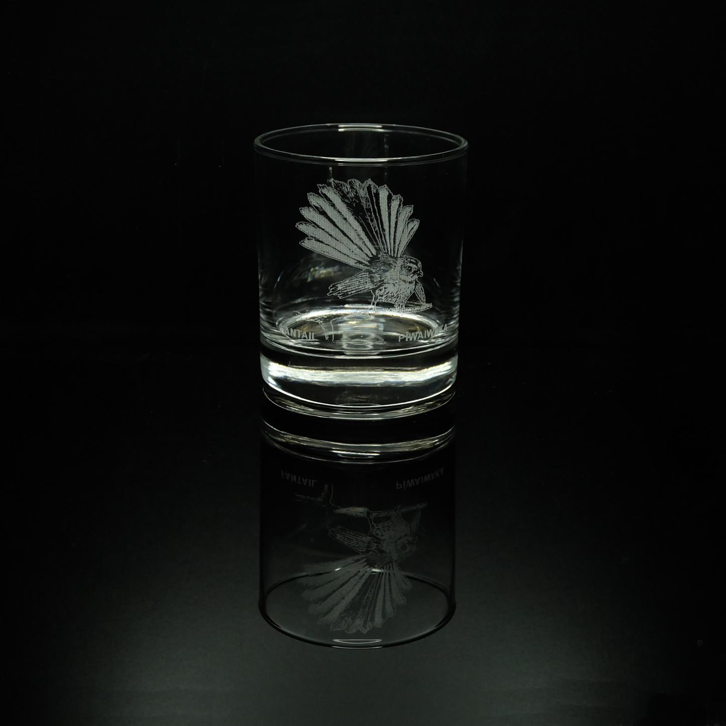 New Zealand Birds Engraved Glasses