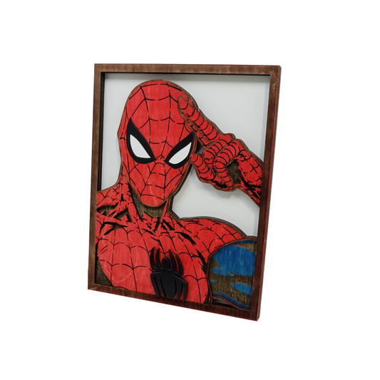 Layer Art Spiderman