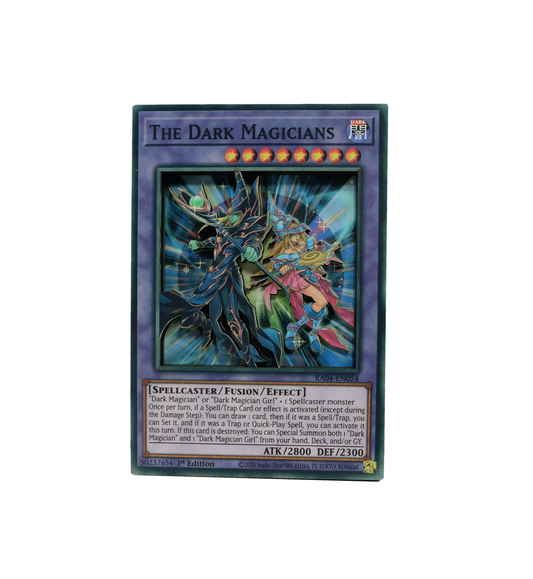 Jumbo Yu-Gi-Oh Dark Magicians 3D Card