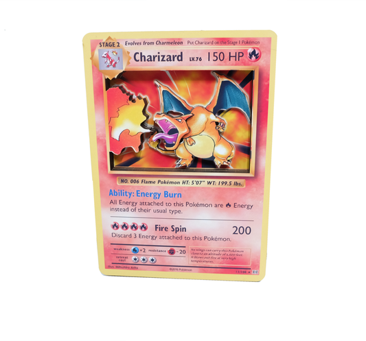 Charizard Jumbo 3D Pokemon Card