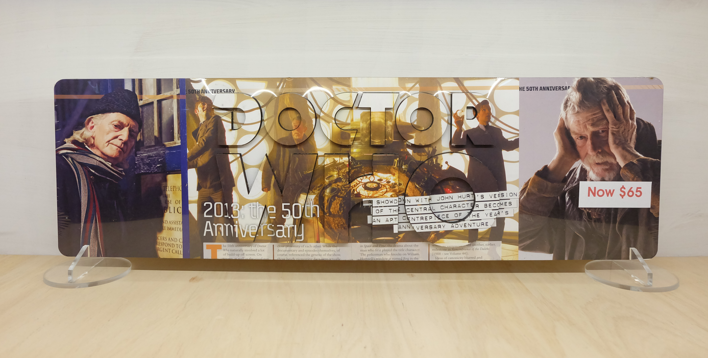 Dr Who Comic Board