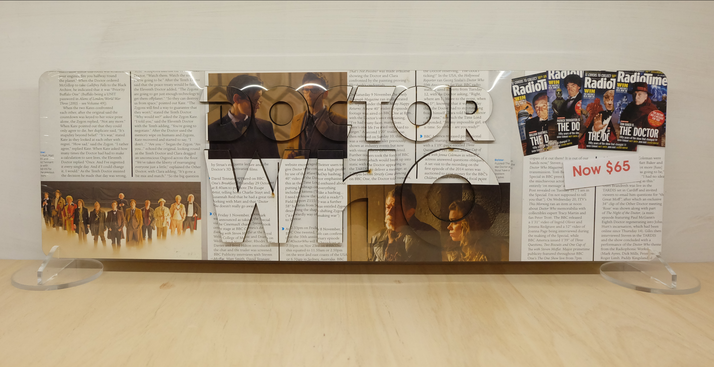 Dr Who Comic Board