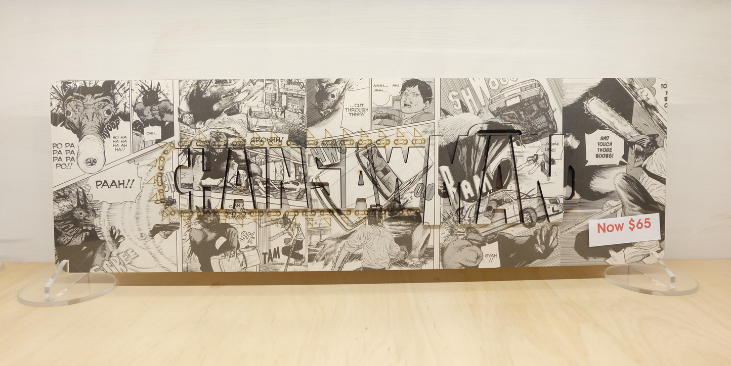 Chainsaw Man Comic Board