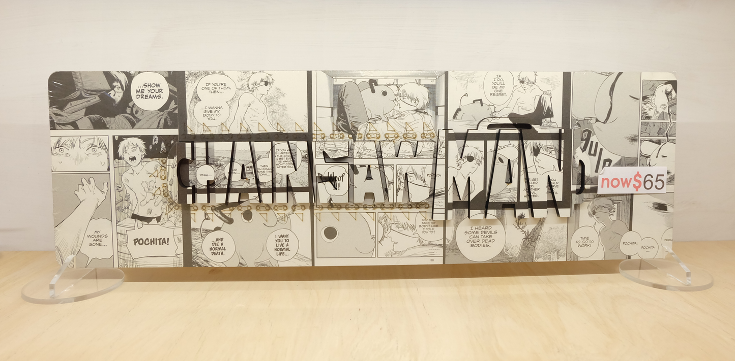 Chainsaw Man Comic Board