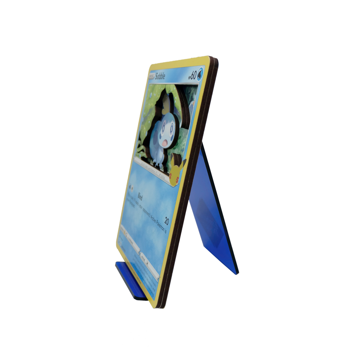 Sobble 3D Jumbo Pokemon Card