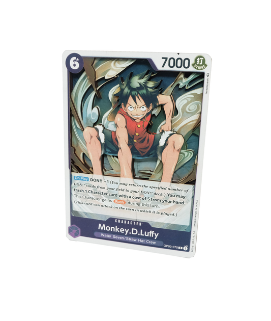 3D One Piece Luffy Jumbo Card