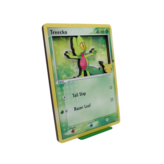 Treecko 3D Jumbo Pokemon Card